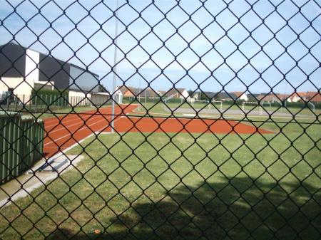 le stade dehors