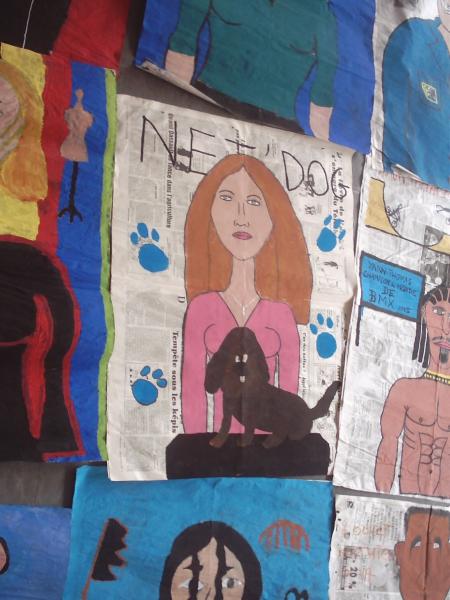 mon dessin que j'ai fait en art plastique