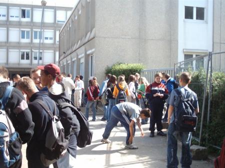 l'entré de la cour